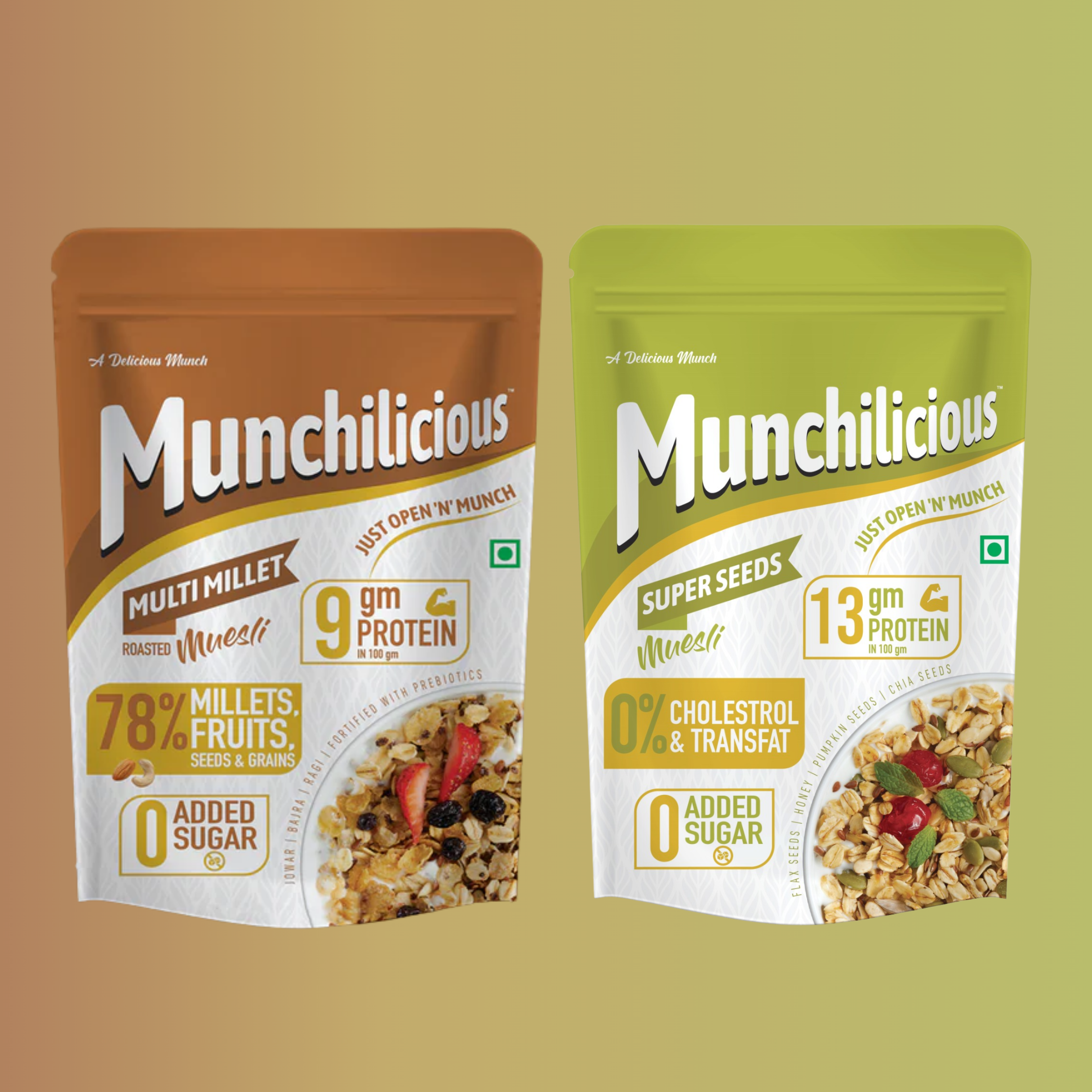 Multi Millet & Super Seeds Muesli Combo
