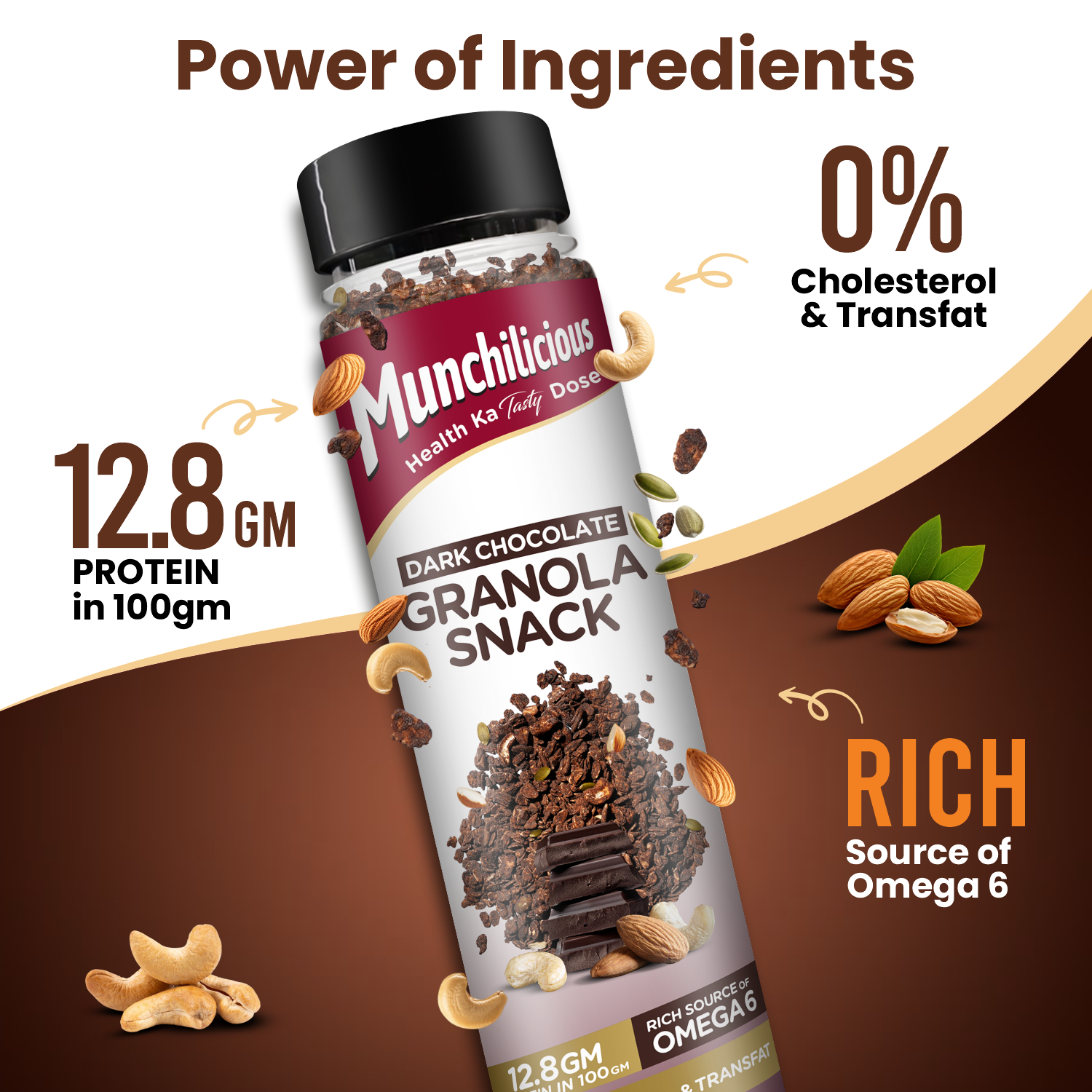 Dark Chocolate Granola - 200g