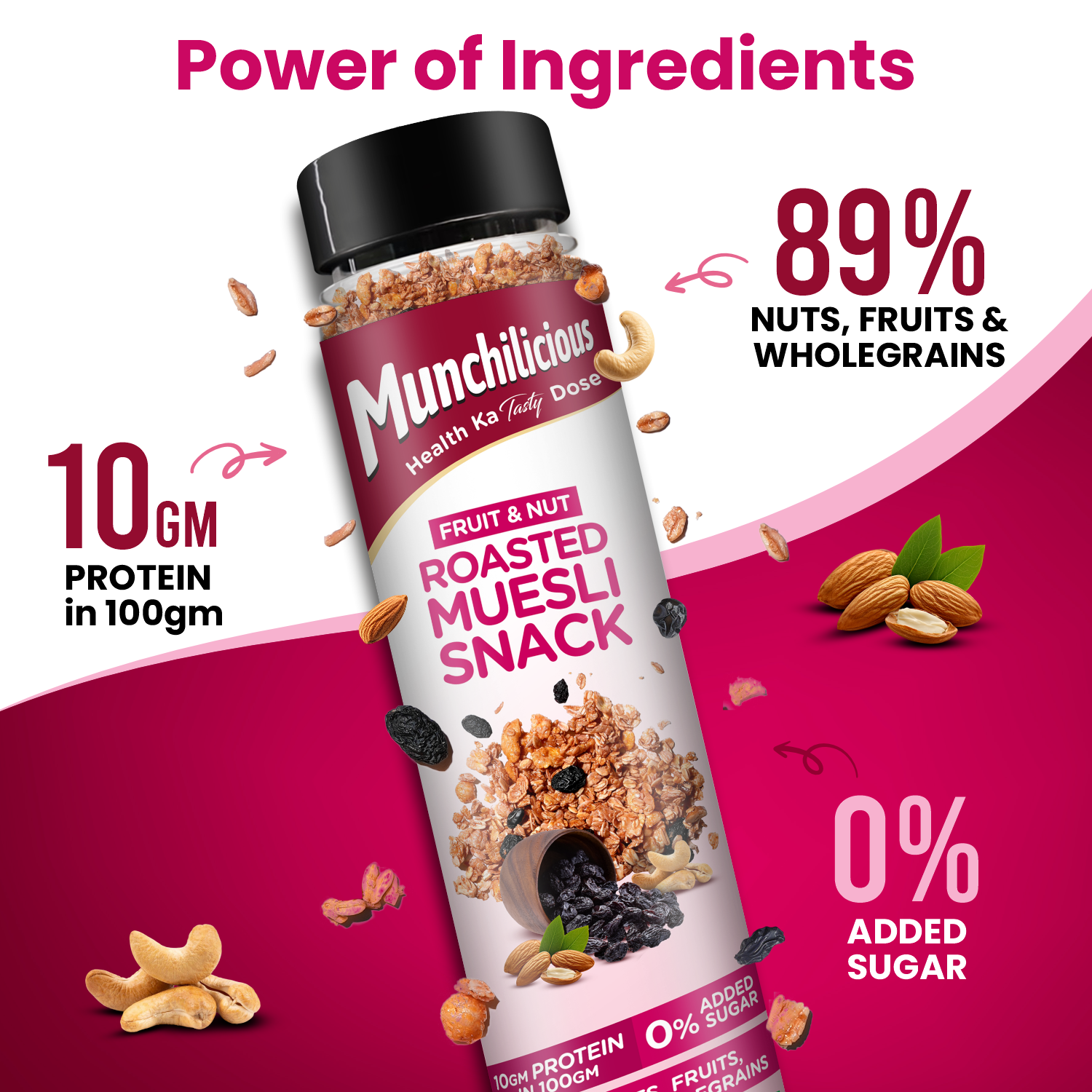 Fruit & Nut Roasted Muesli - 200g