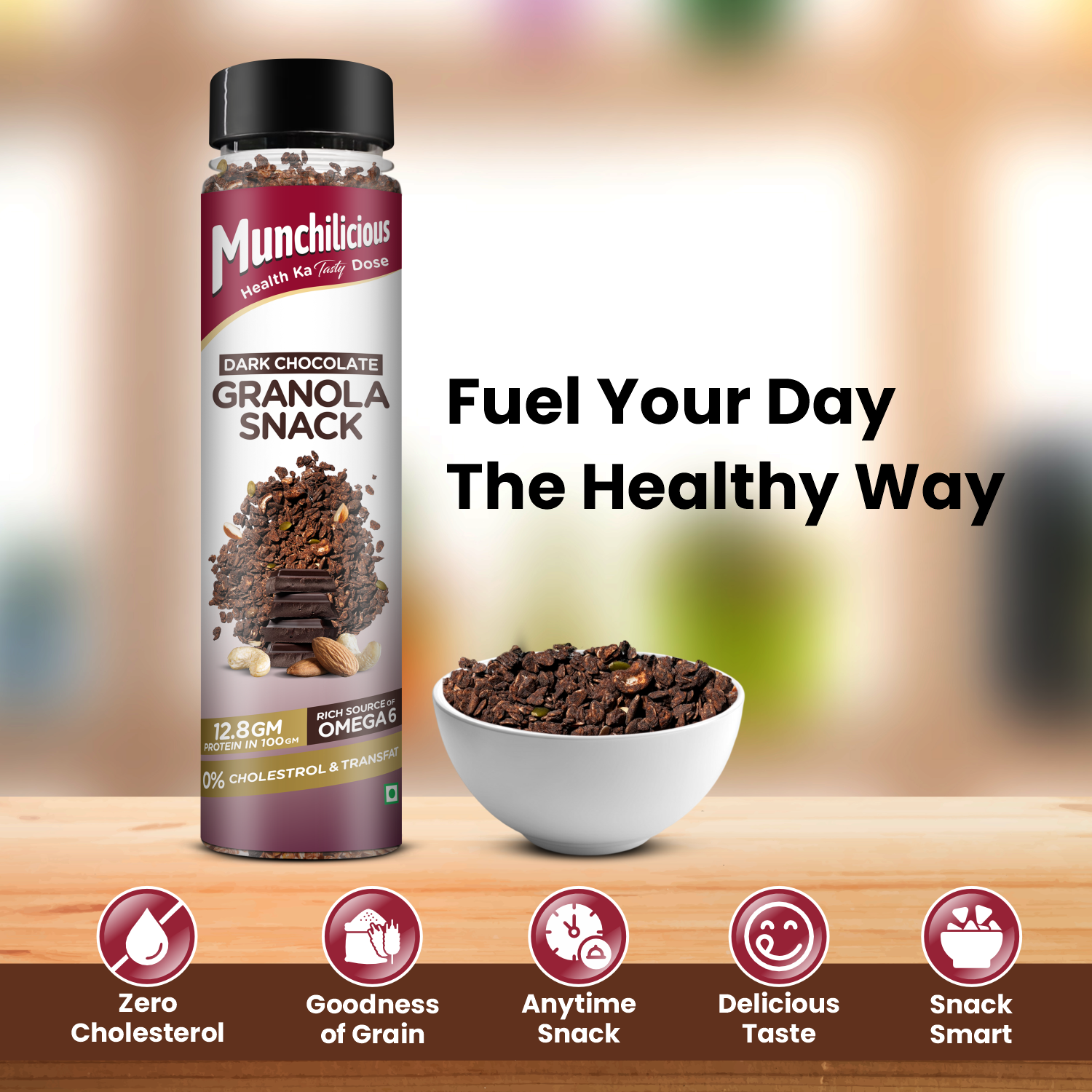 Dark Chocolate Granola - 200g