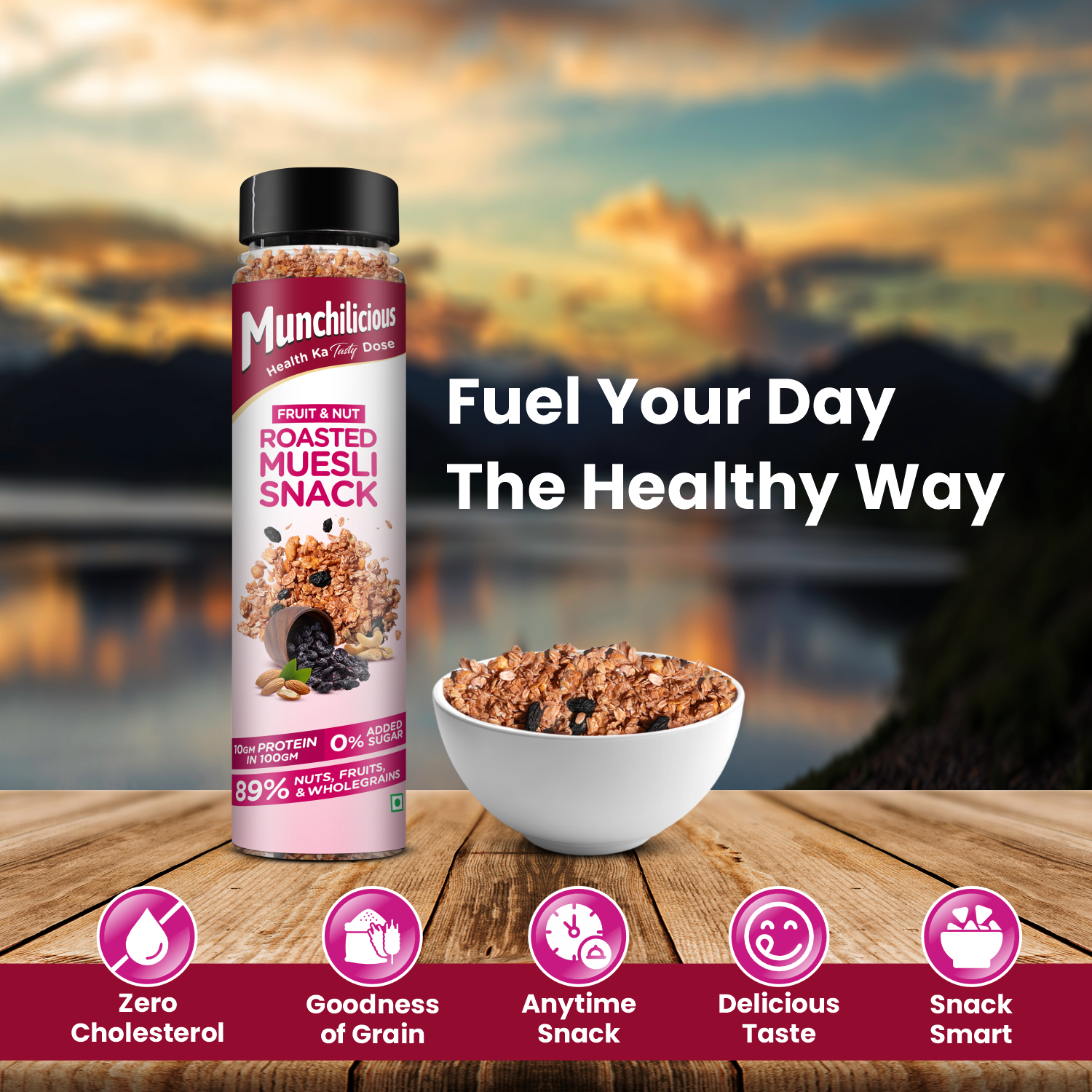 Fruit & Nut Roasted Muesli - 200g