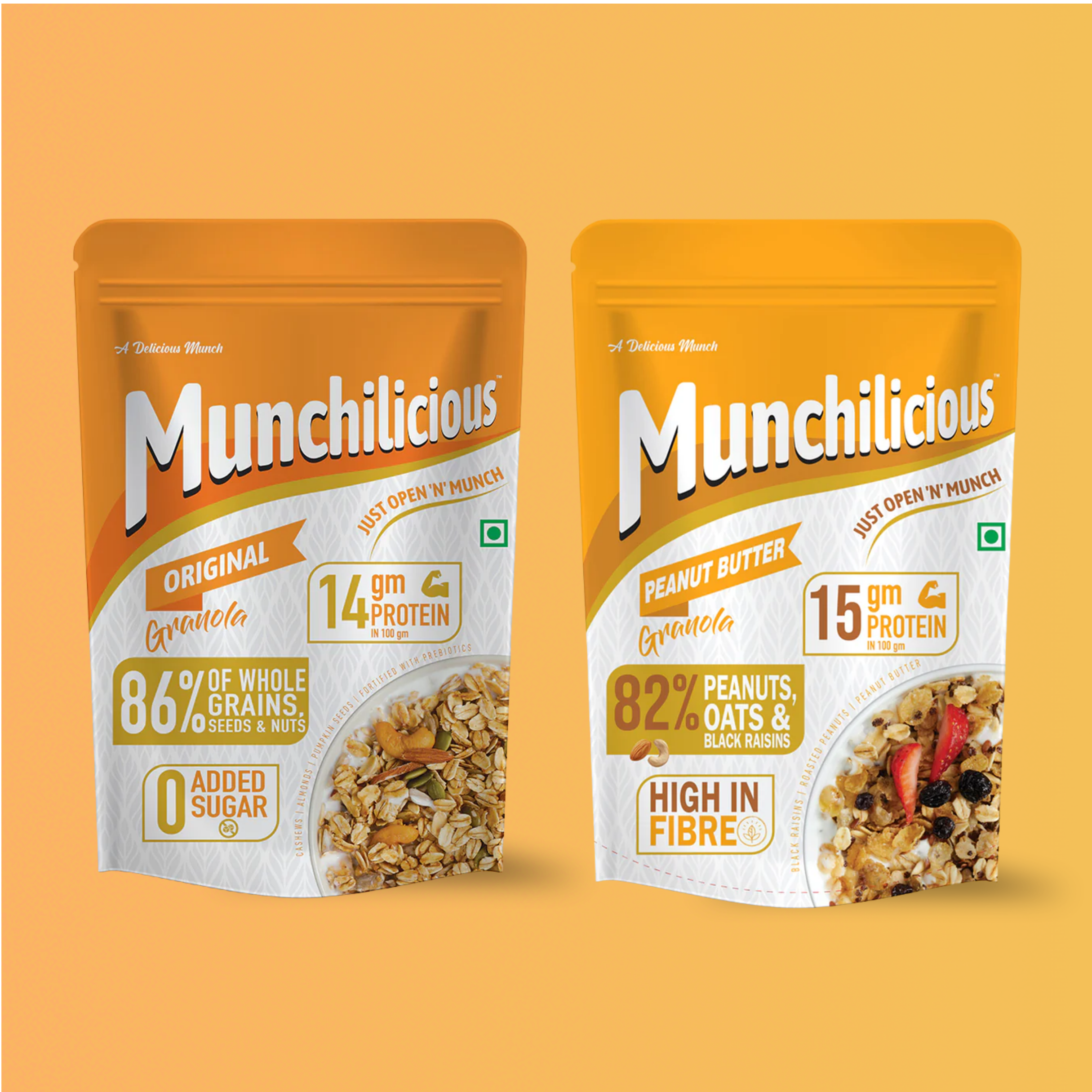 Original & Peanut Butter Granola Combo