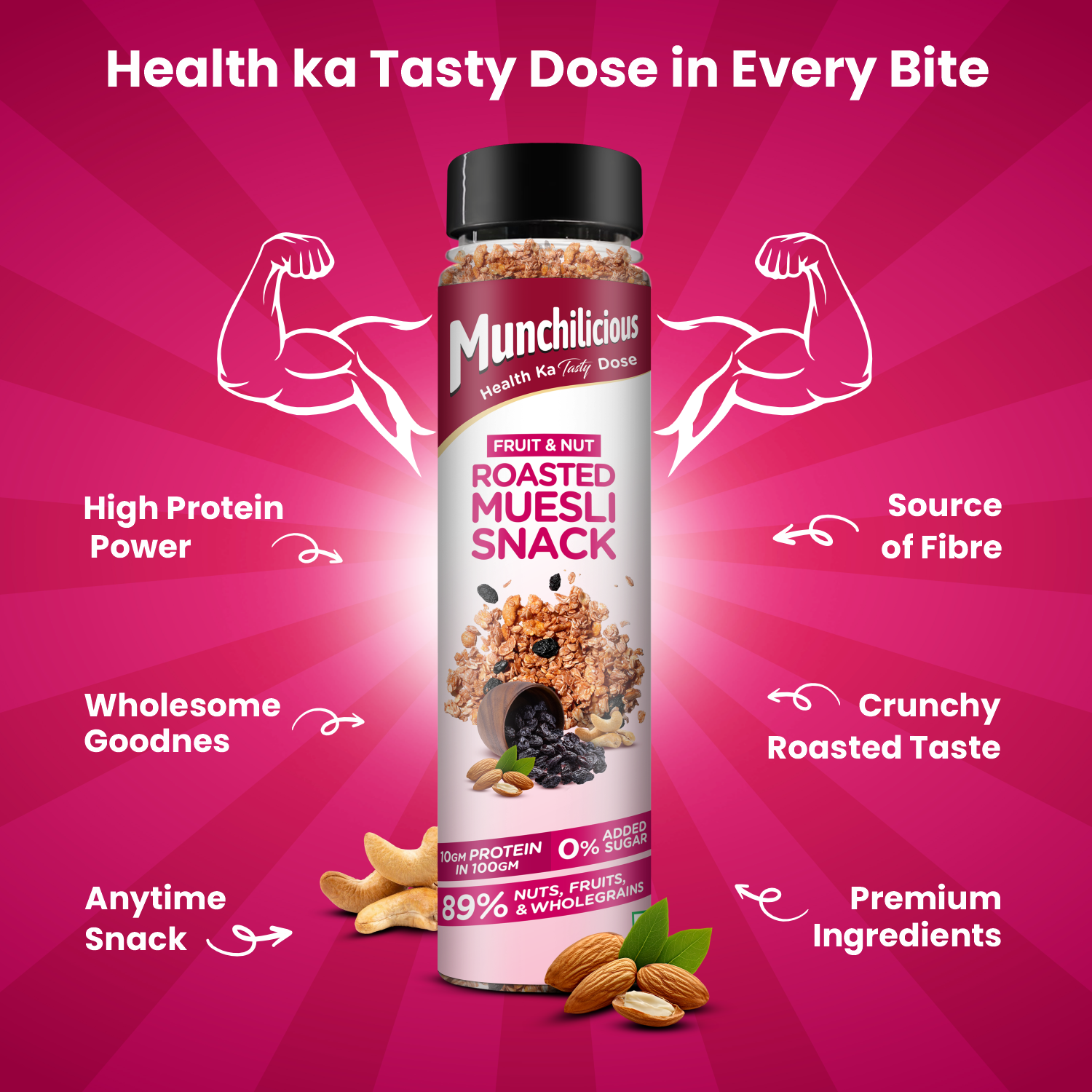 Fruit & Nut Roasted Muesli - 200g