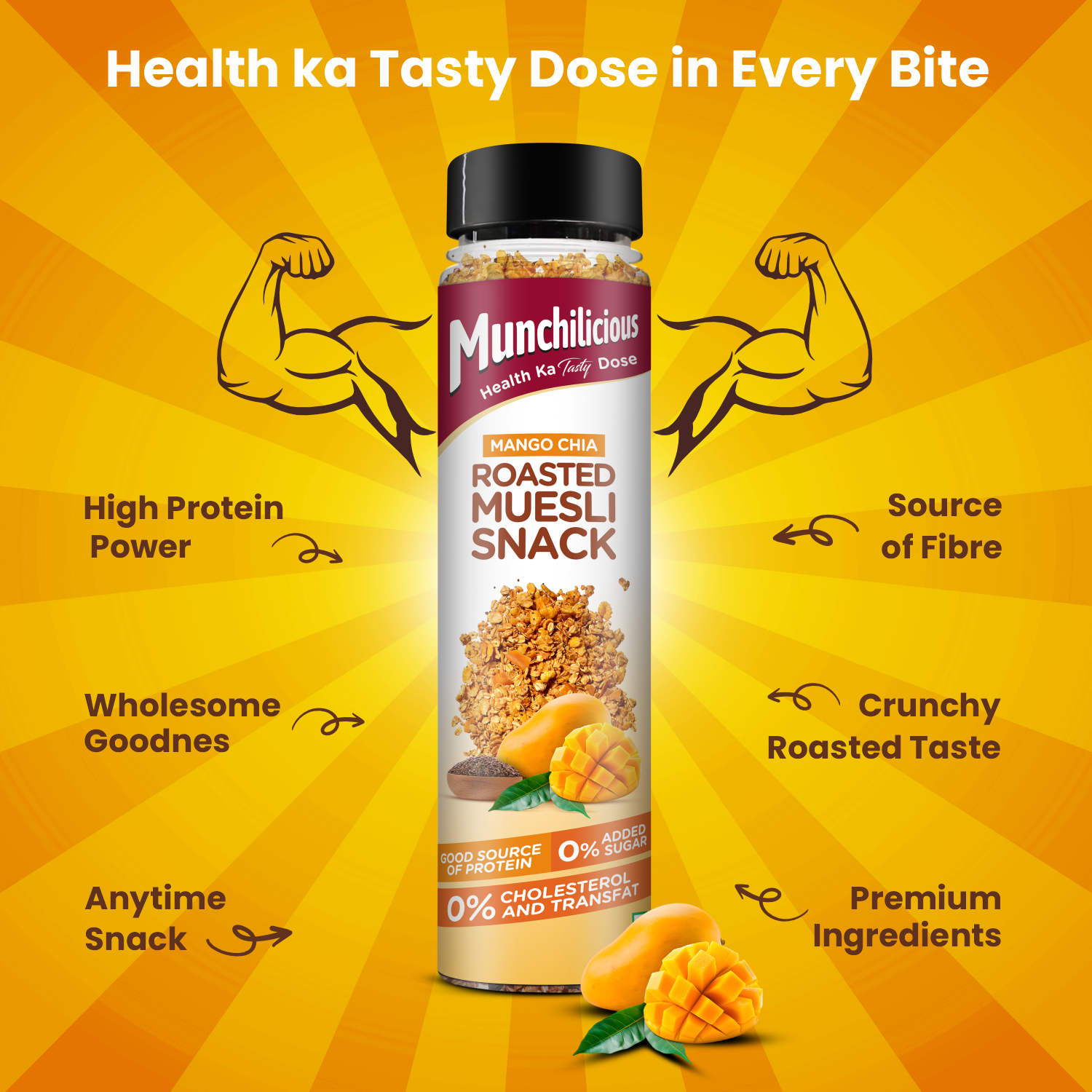 Mango Chia Muesli - 200g