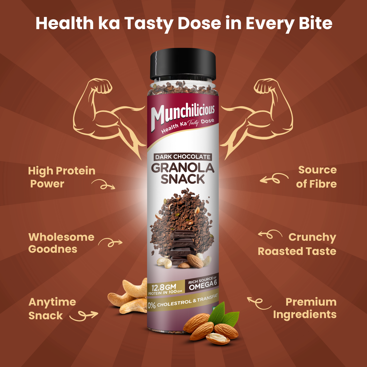 Dark Chocolate Granola - 200g