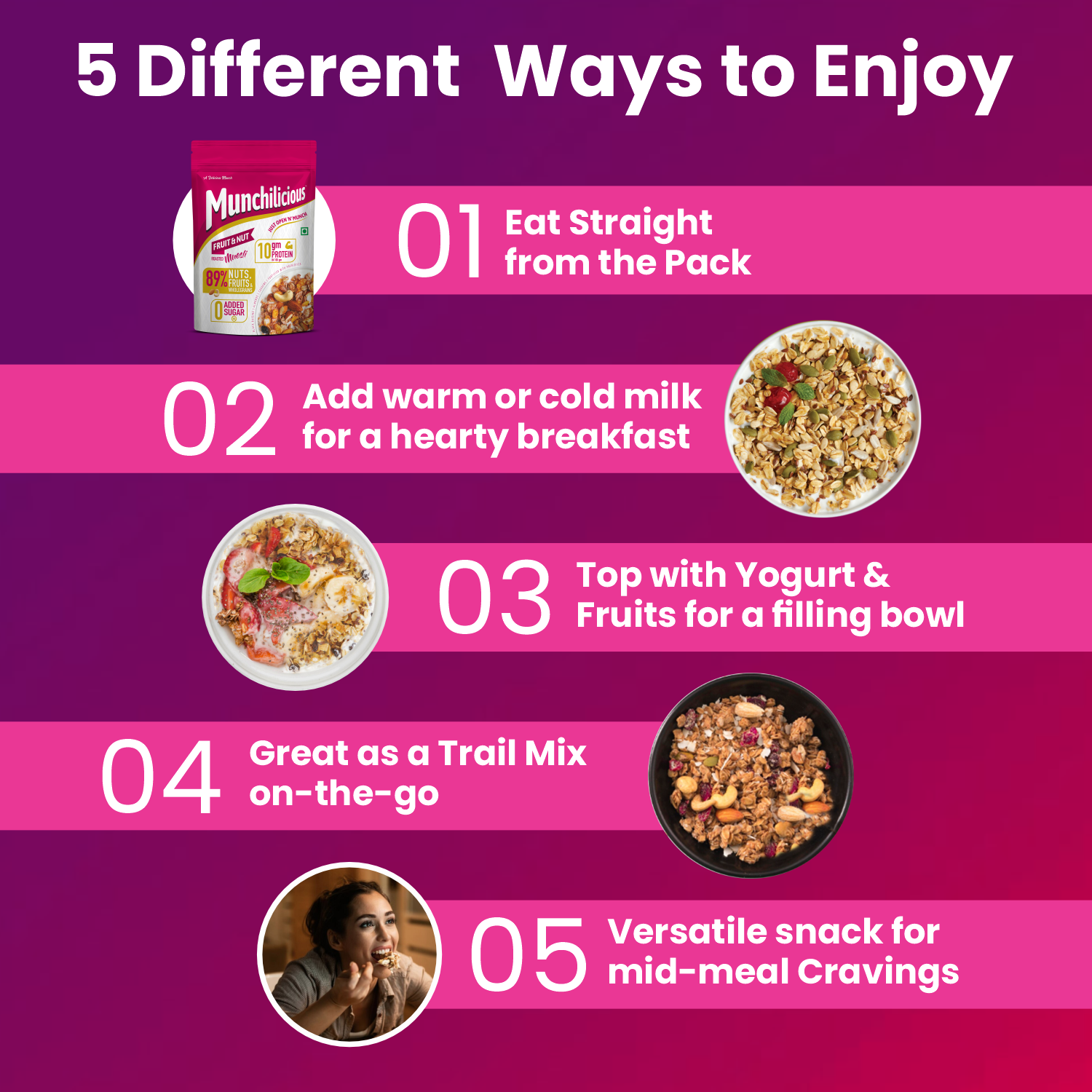 Fruit & Nut Roasted Muesli | 400g