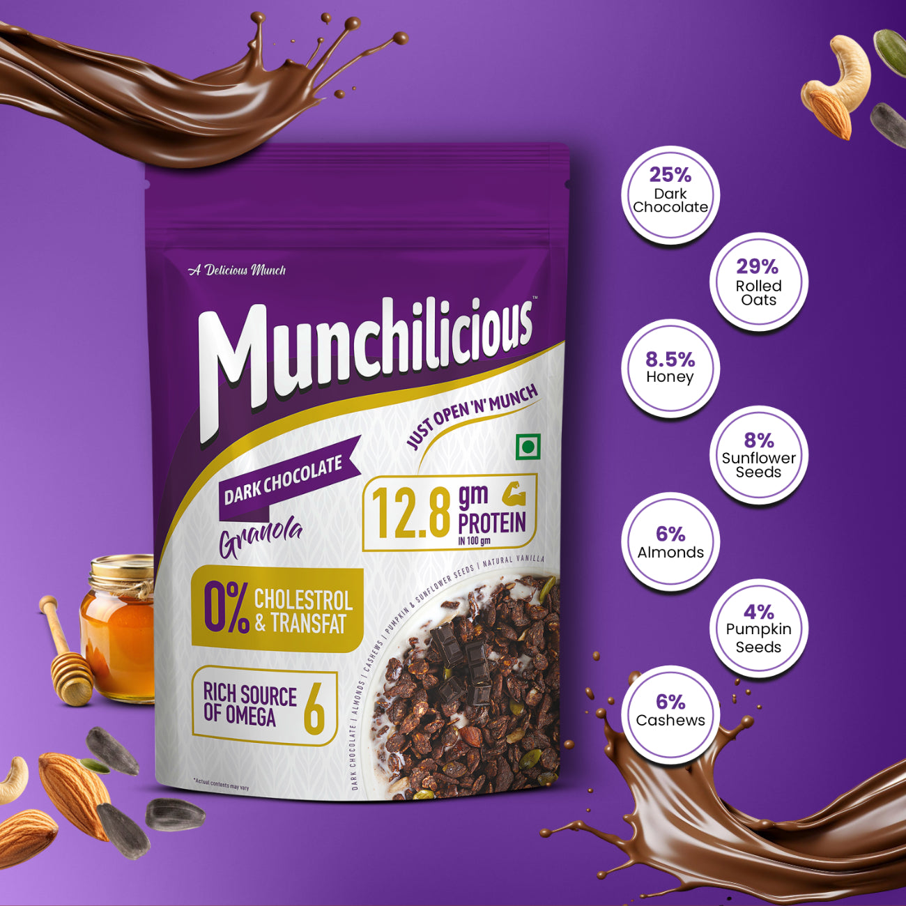 Dark Chocolate Granola | 350g