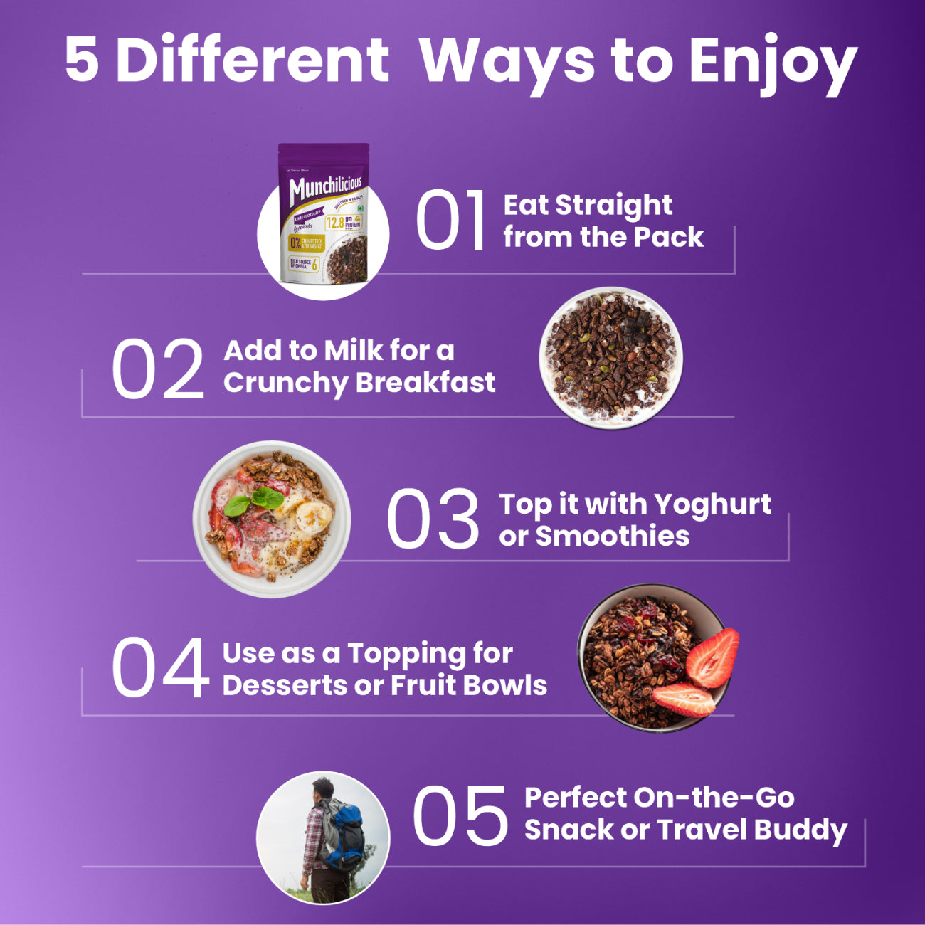 Dark Chocolate Granola | 350g