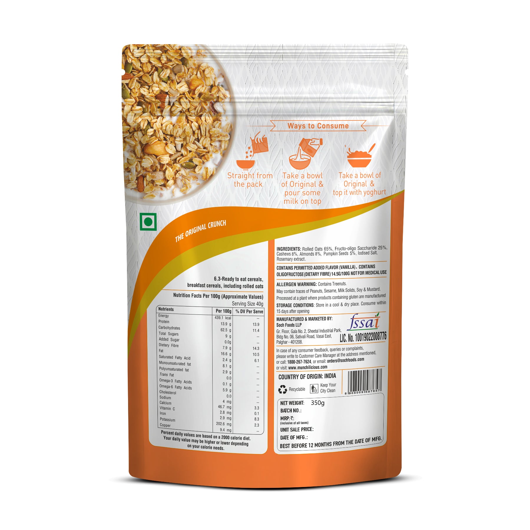 Original Granola - 350g