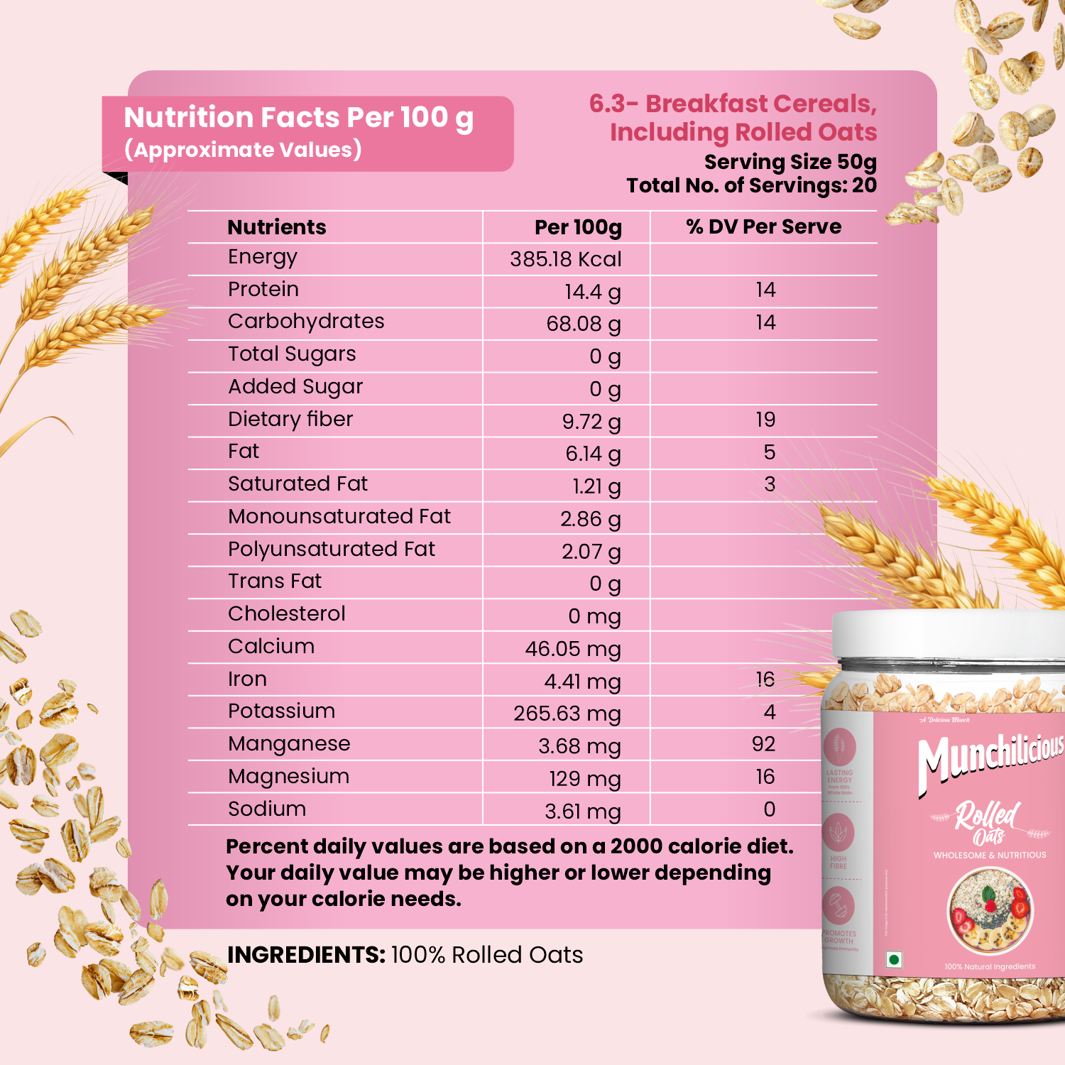 Rolled Oats | 800gm