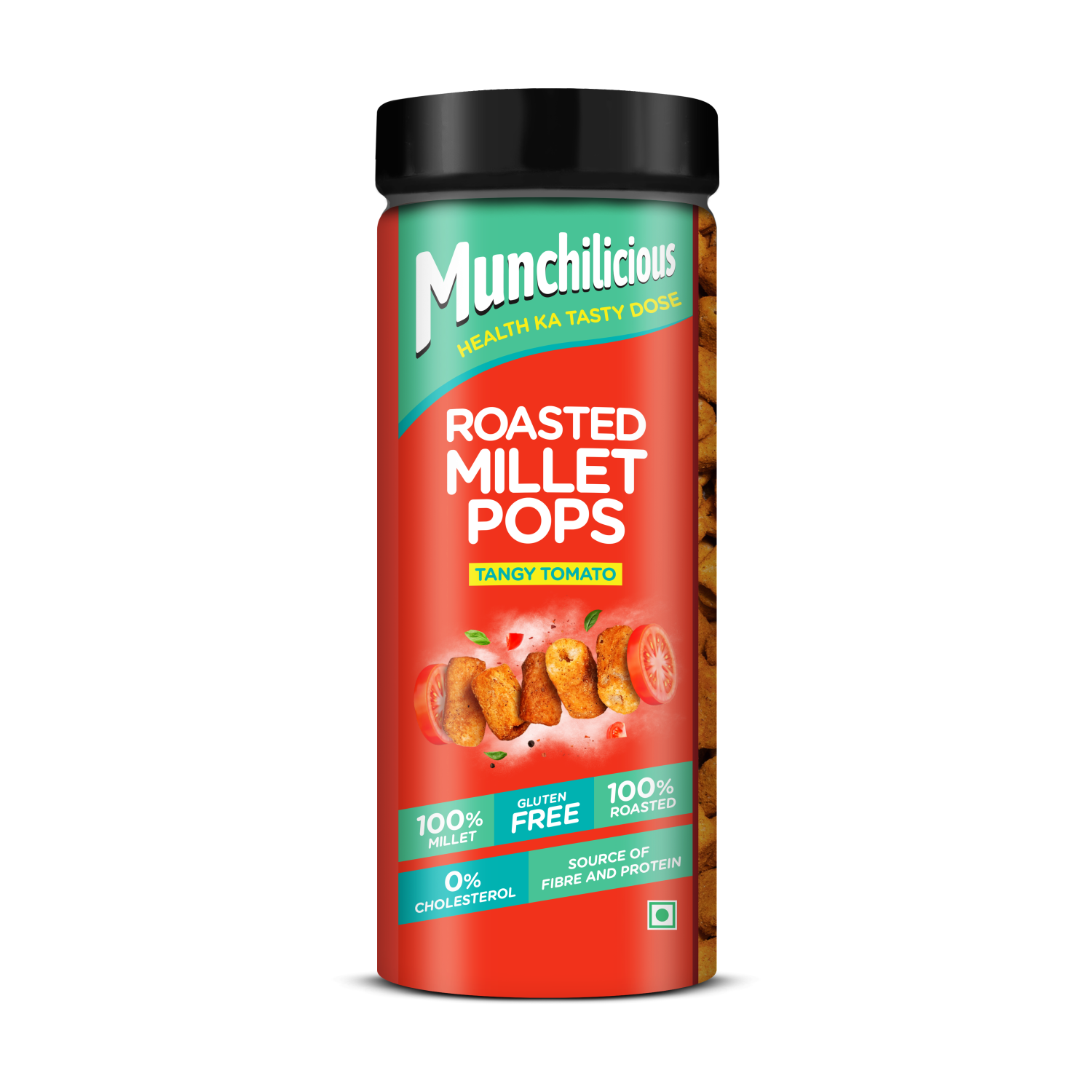 Roasted Millet Pops - Tangy Tomato