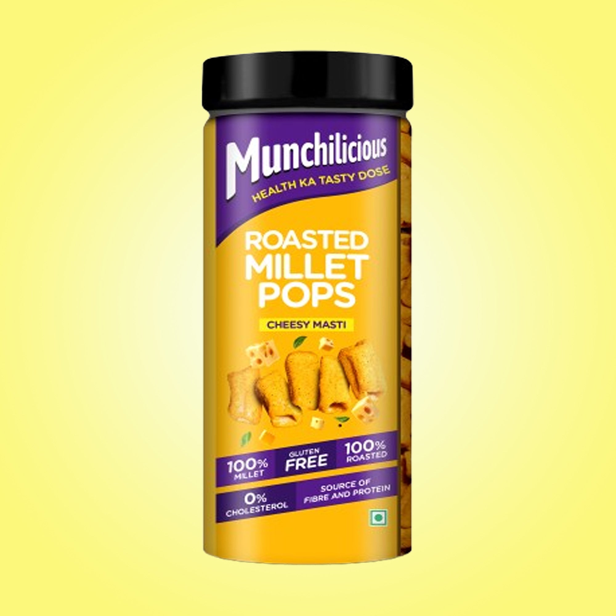 Roasted Millet Pops - Cheesy Masti