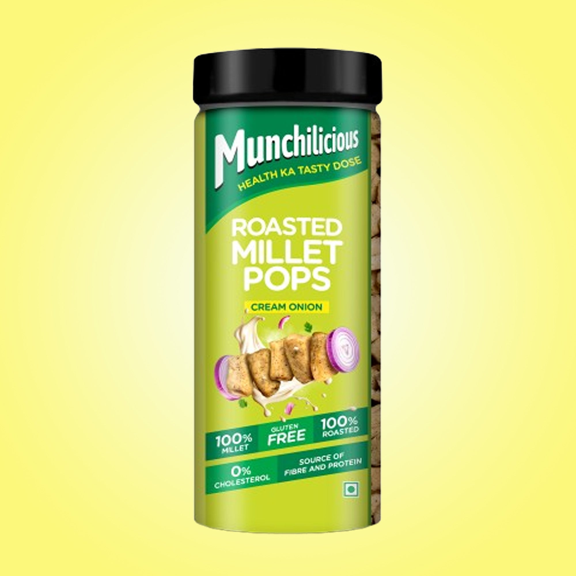 Roasted Millet Pops - Cream Onion