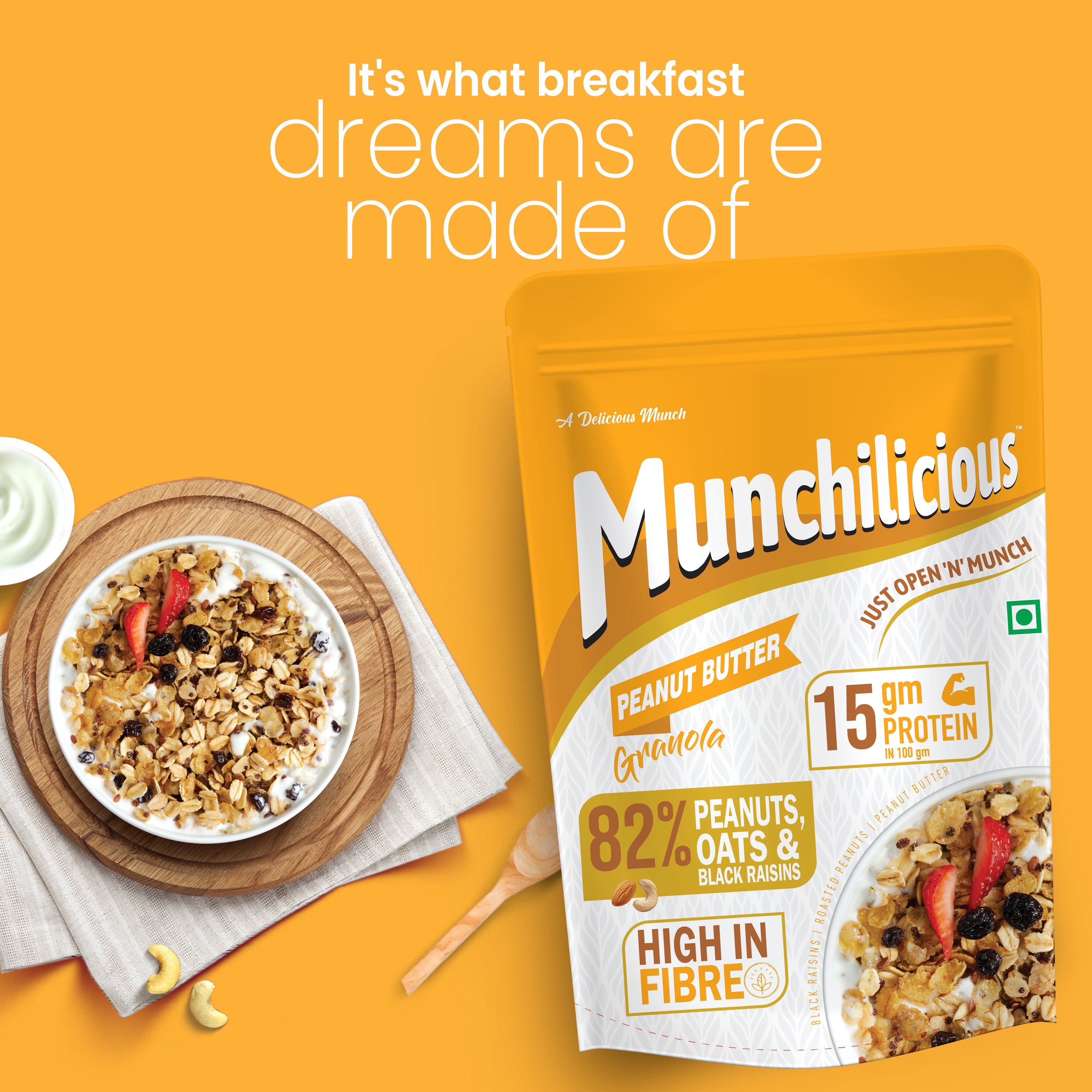 Peanut Butter Granola | 400gm