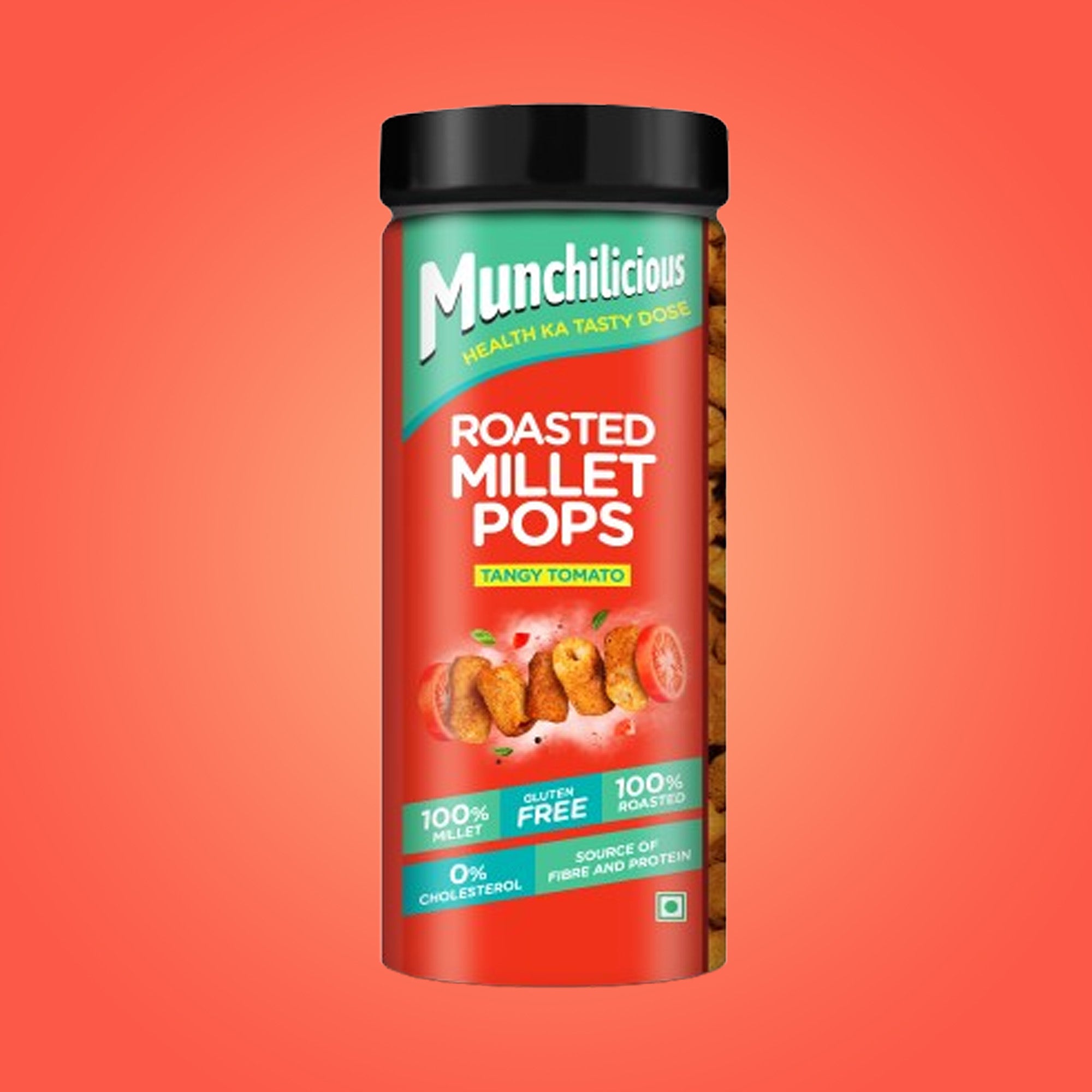 Roasted Millet Pops - Tangy Tomato