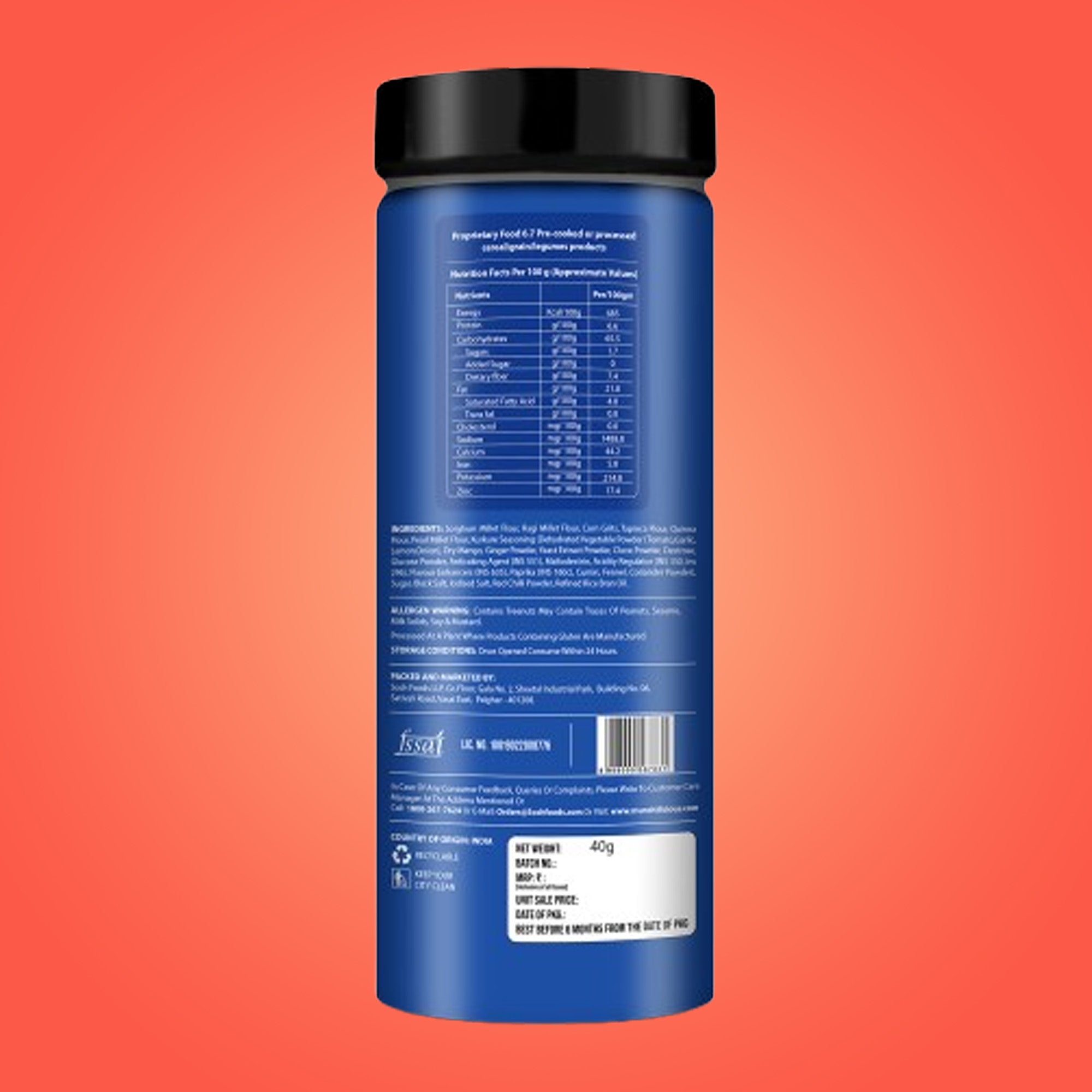 Roasted Millet Pops - Tangy Tomato