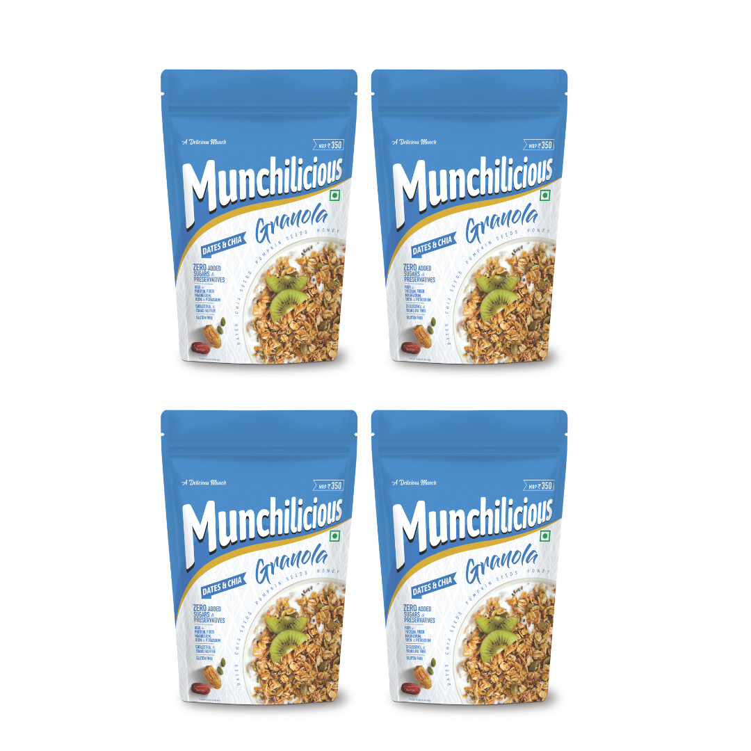 Munchilicious Granola - Dates & Chia 350g