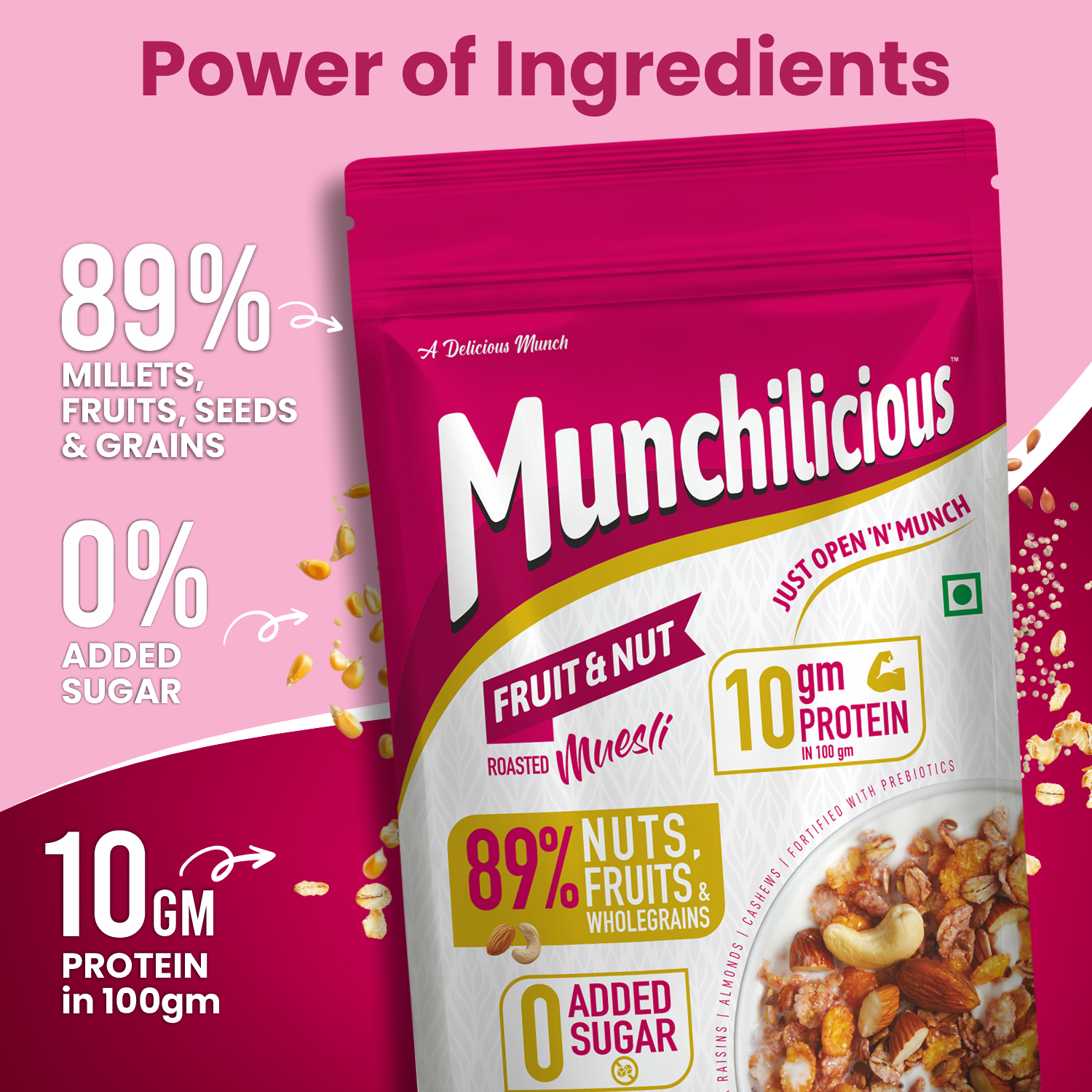 Fruit & Nut Roasted Muesli | 350g