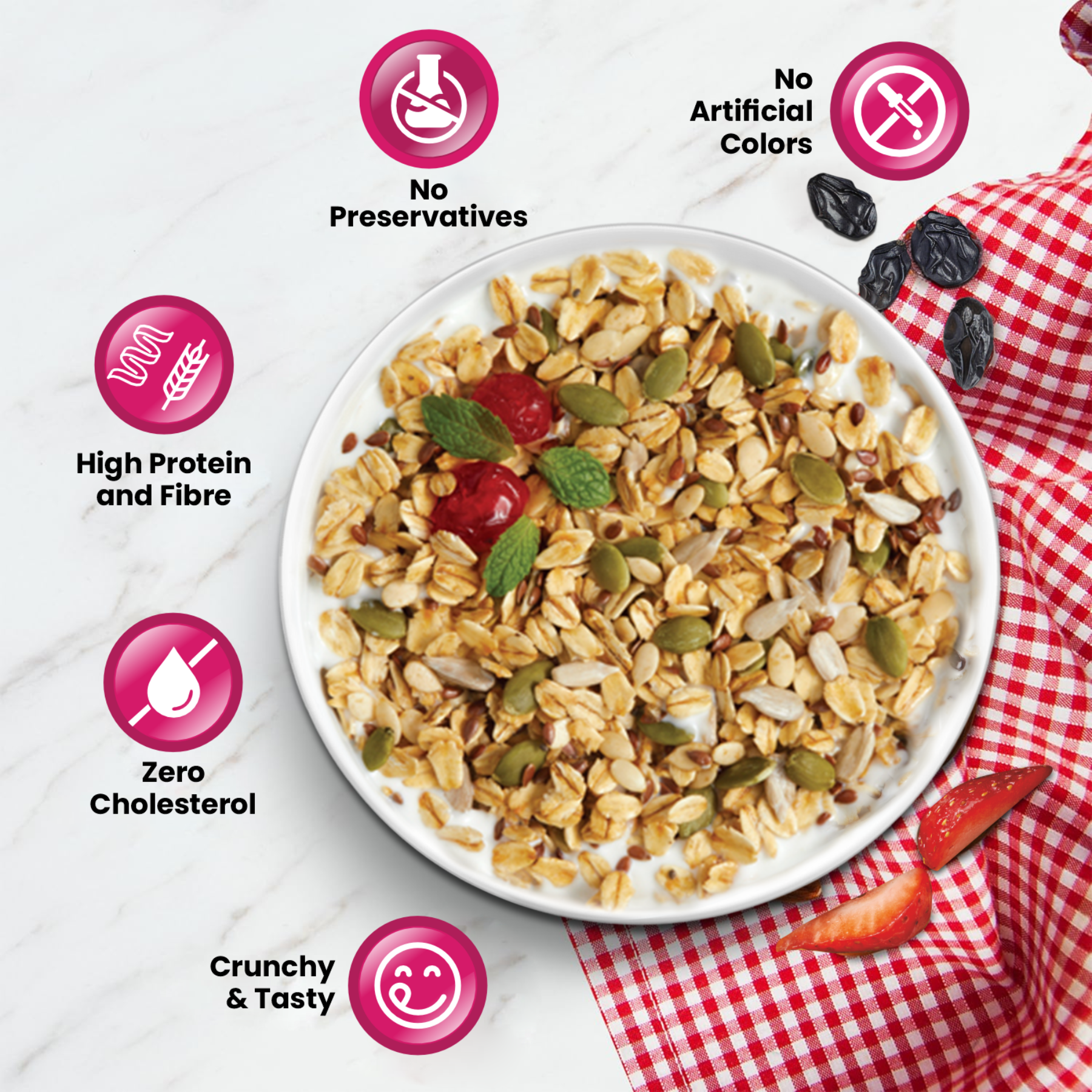 Fruit & Nut Roasted Muesli | 350g