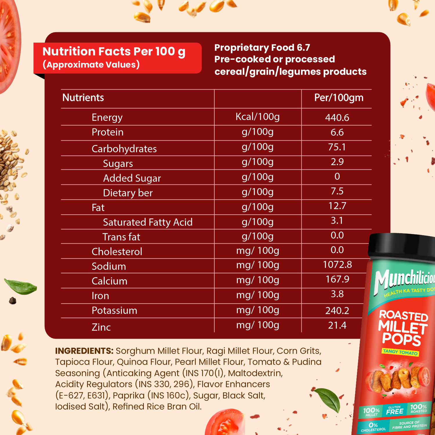 Healthy Pops - Tangy Tomato