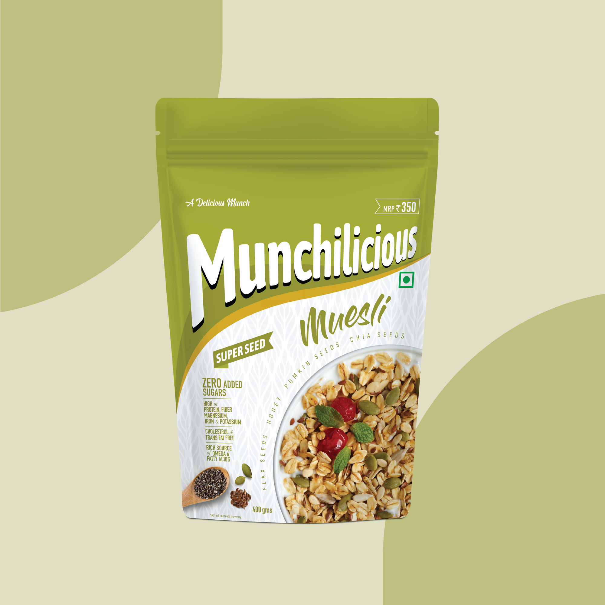 Munchilicious Muesli Super Seed 350g