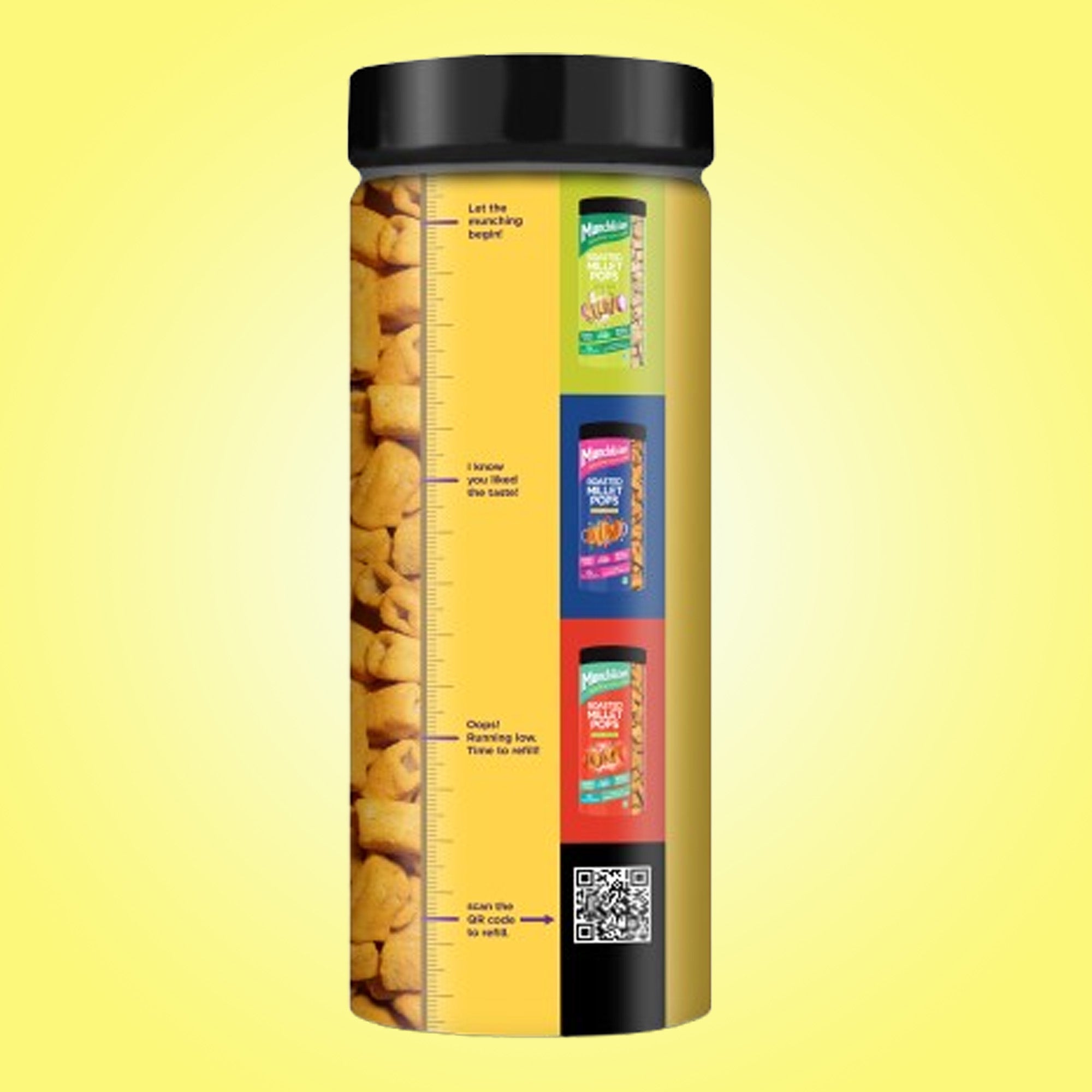 Roasted Millet Pops - Cheesy Masti