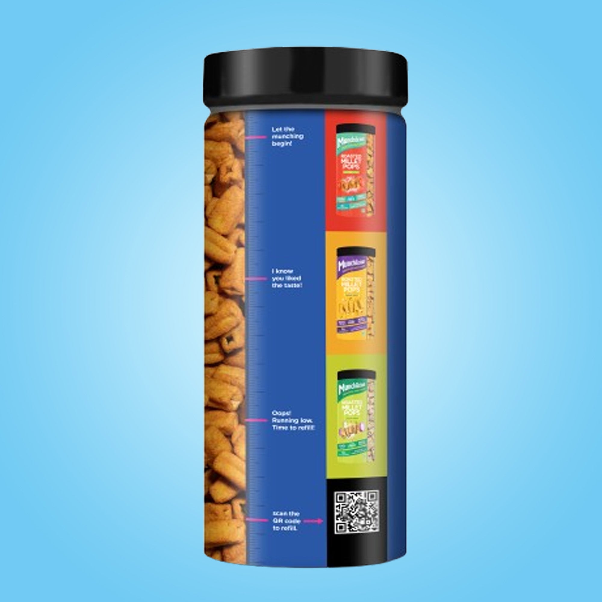 Roasted Millet Pops - Desi Dhamaka