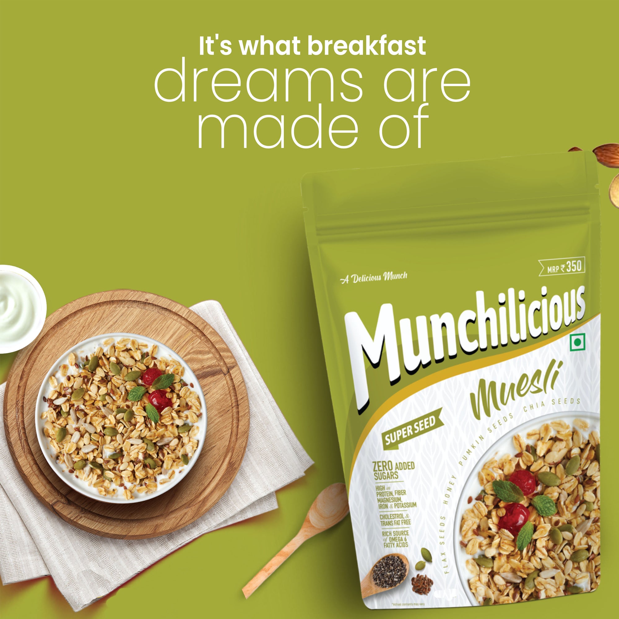 Super Seeds Muesli | 350gm