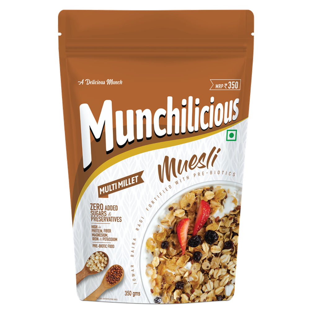 Munchilicious Muesli - Multi Millet 350g