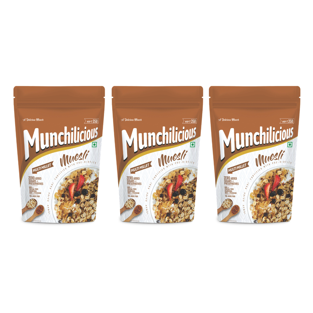 Munchilicious Muesli - Multi Millet 350g