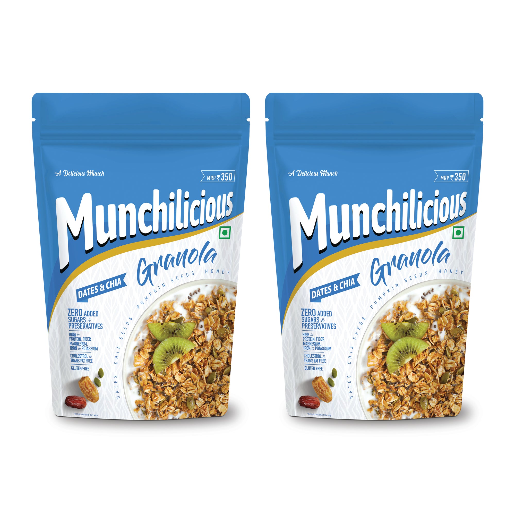 Munchilicious Granola - Dates & Chia 350g