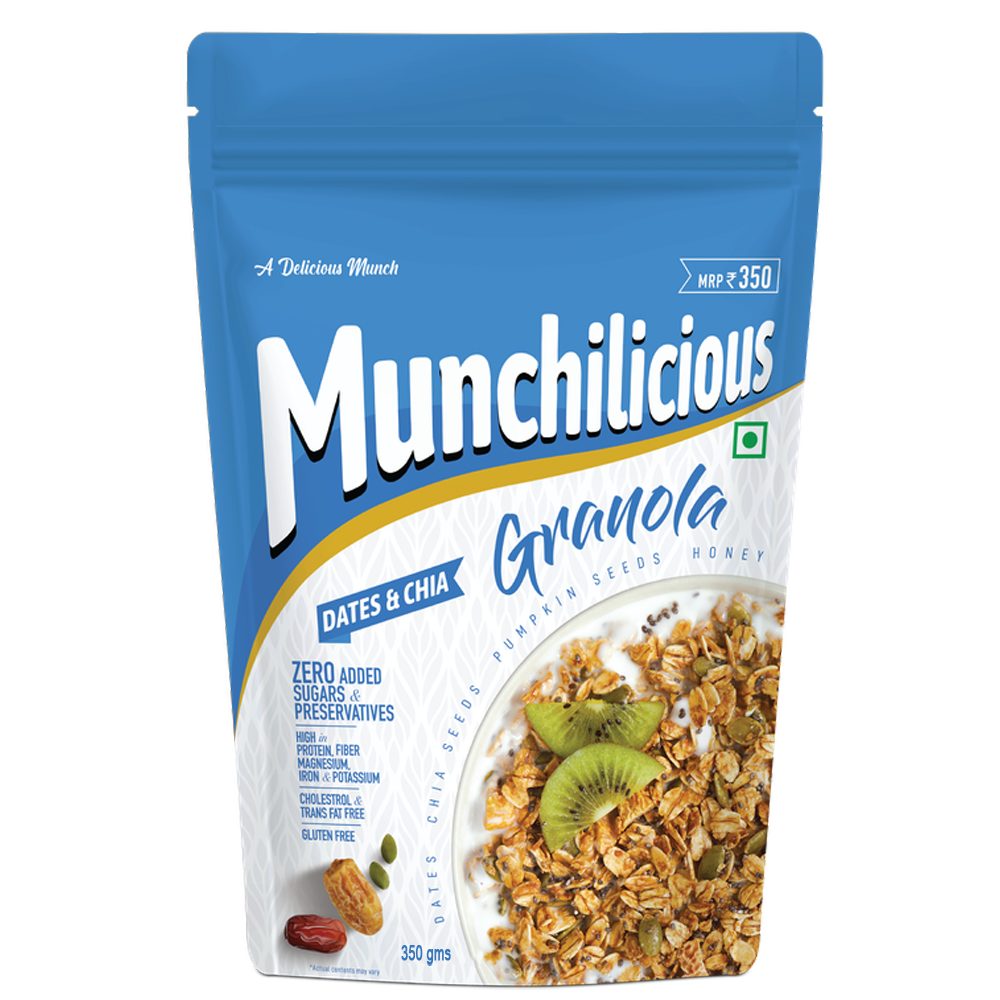 Munchilicious Granola - Dates & Chia 350g