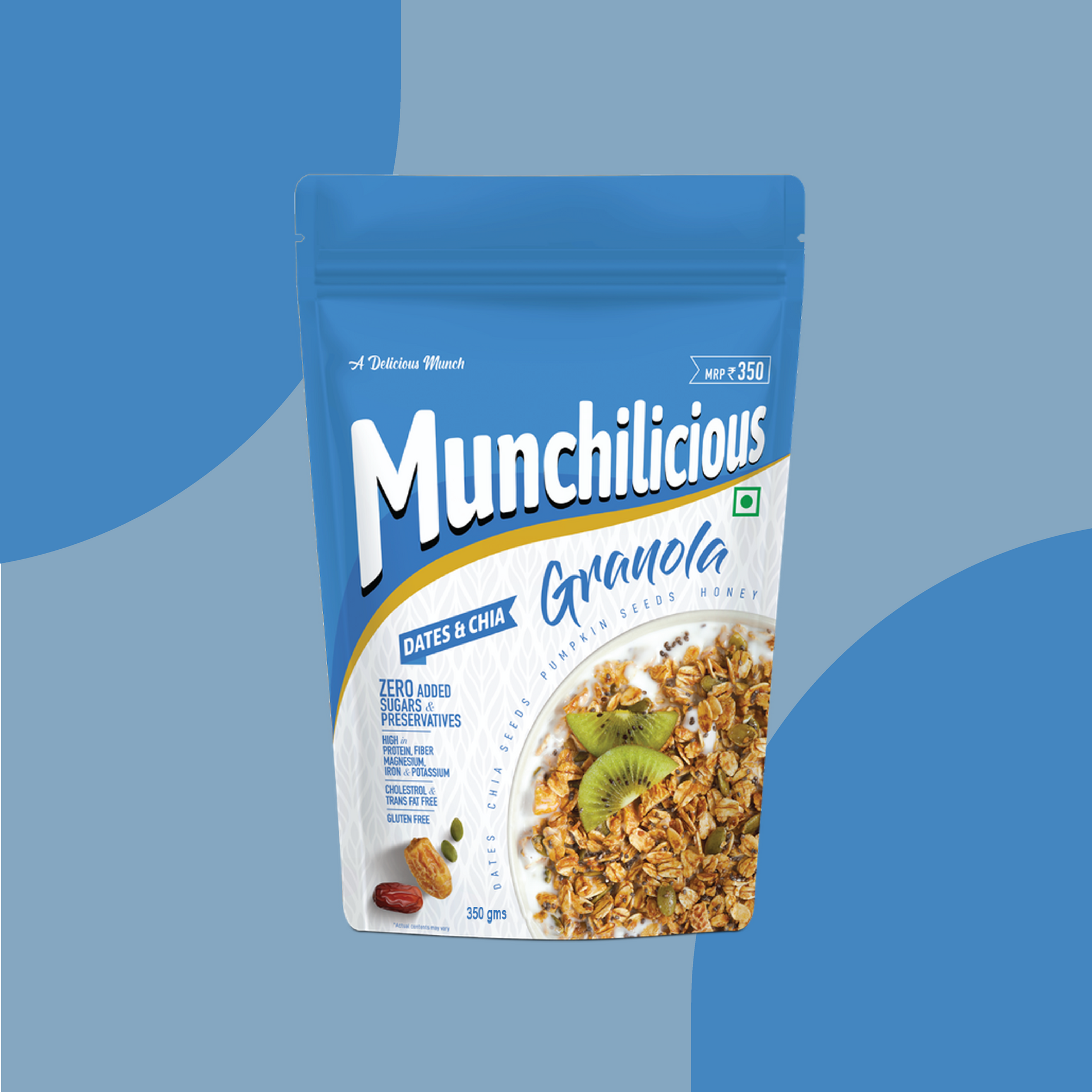 Munchilicious Granola - Dates & Chia 350g