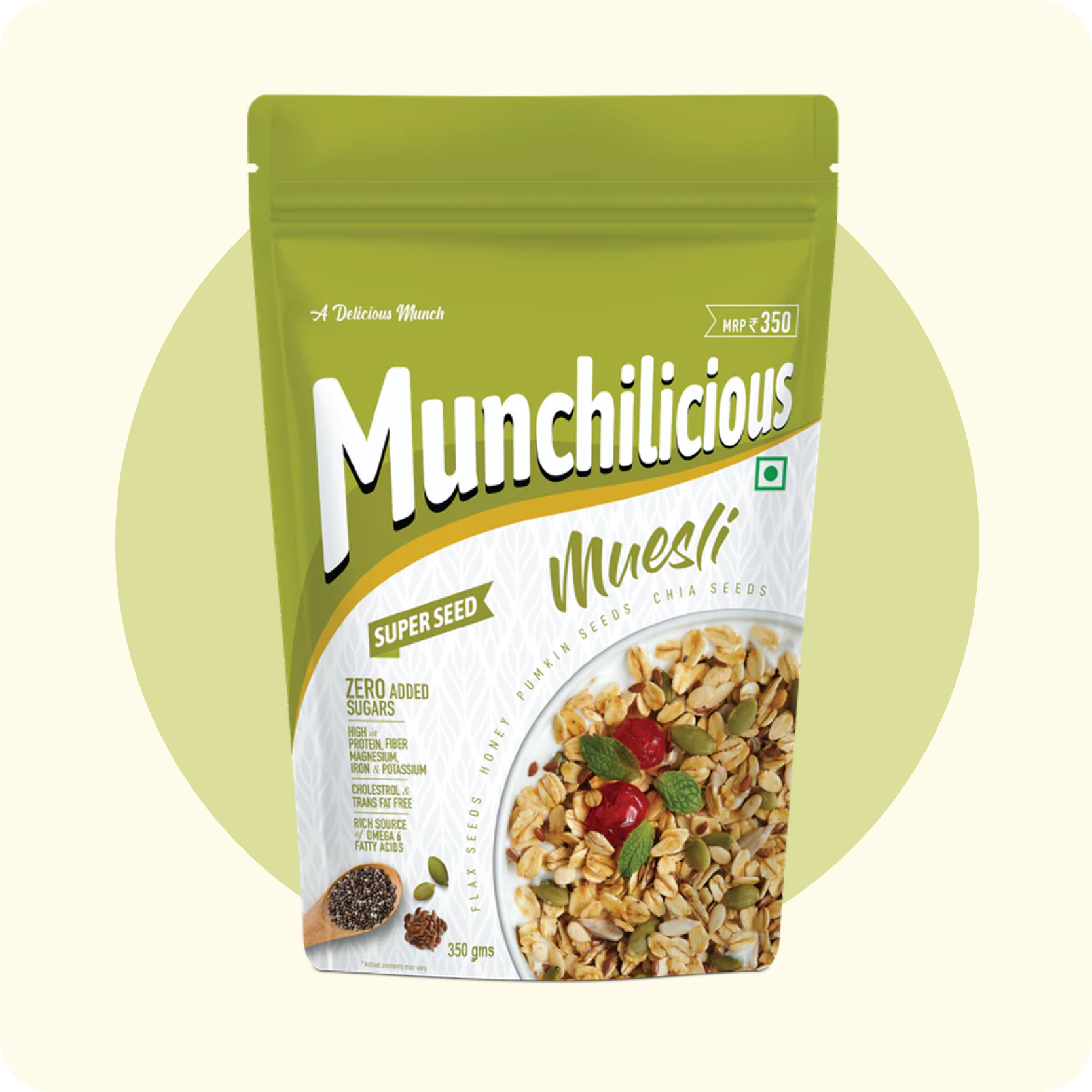 Munchilicious Muesli Super Seed 350g